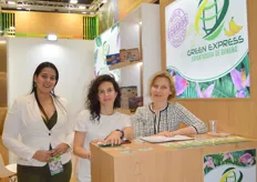 Green Express are Ecuadorean banana exporters who export 200 000 boxes to mainly Russia. Mabel Alcivar, Lana Davrova and Olga Kabissh say they are looking to expand their exports to Europe. 